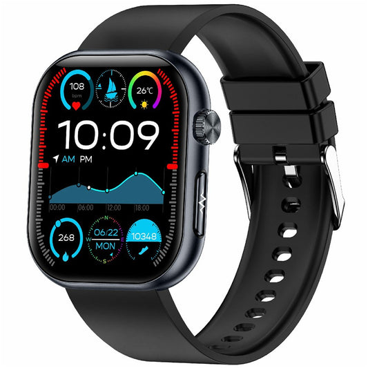 ET587 Bluetooth-compatible Call Sports Watch Body ECG Temperature Health Monitoring AMOLED Screen Smart Watch