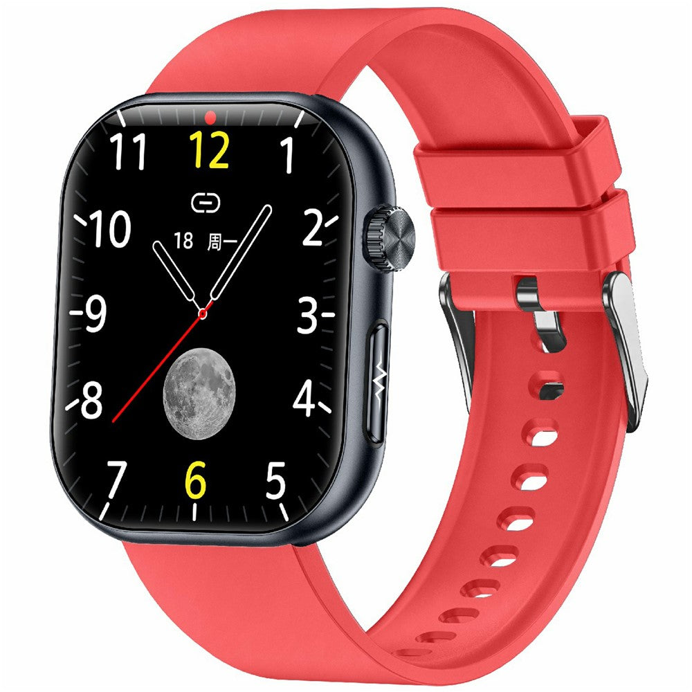 ET587 Bluetooth-compatible Call Sports Watch Body ECG Temperature Health Monitoring AMOLED Screen Smart Watch