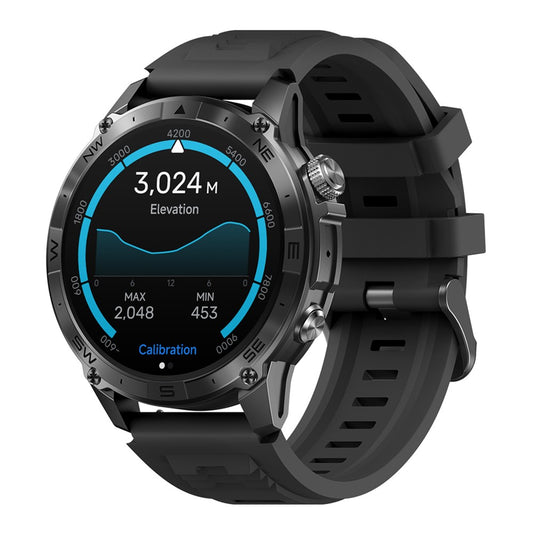 ZEBLAZE Stratos 2 Plus 1.43 Inch AMOLED Screen Outdoor Sports GPS Tracker Bluetooth-compatible Call Smart Watch