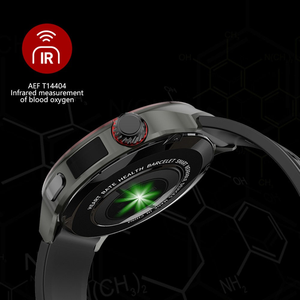 HX16 1.5 Inch Bluetooth-compatible Call Smart Watch Health Monitor Fitness Tracker Wrist Watch