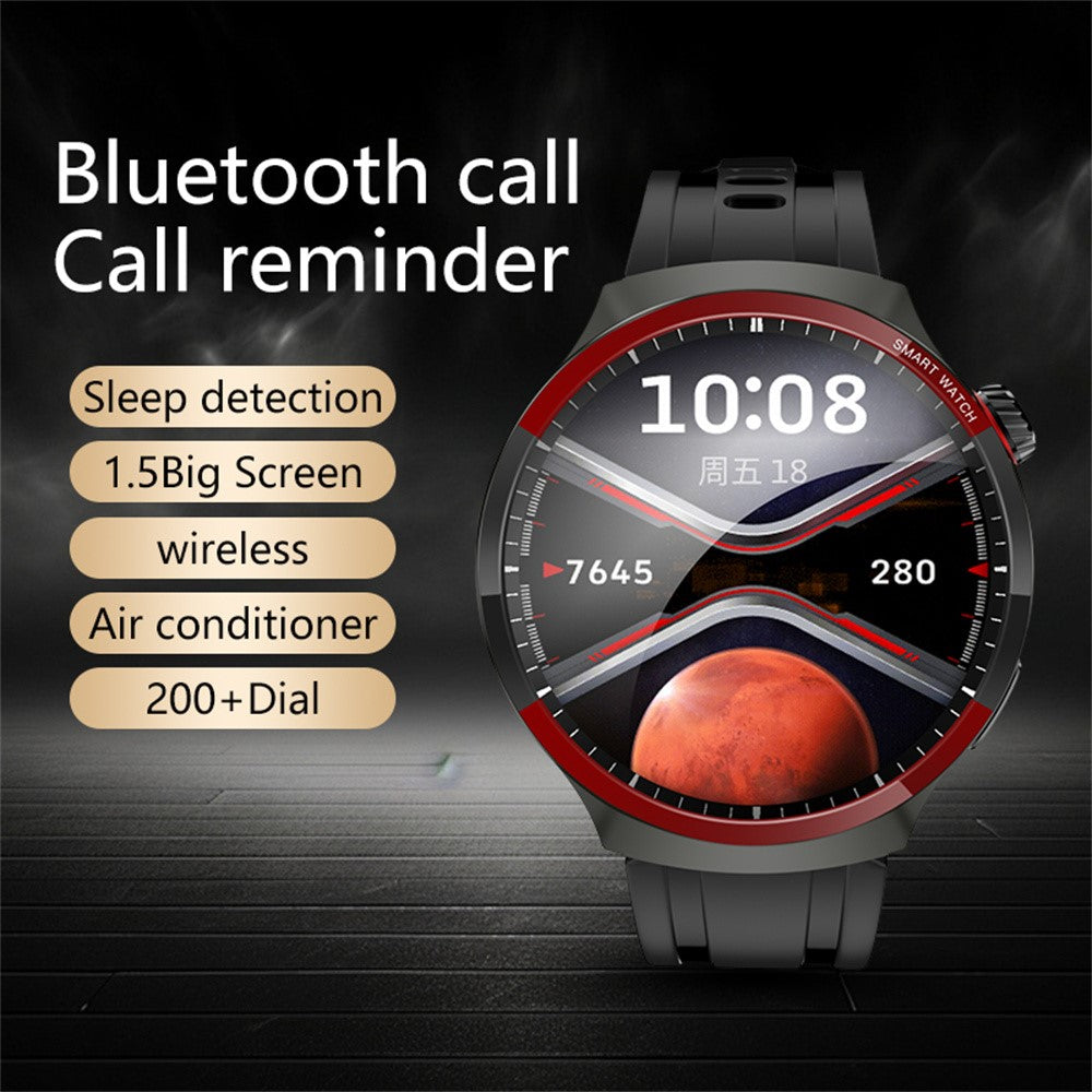 HX16 1.5 Inch Bluetooth-compatible Call Smart Watch Health Monitor Fitness Tracker Wrist Watch