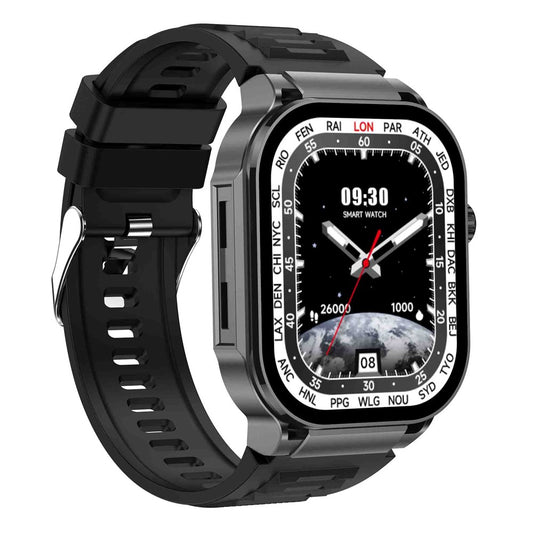 G40 2.06 Inch AMOLED Smart Watch Health Monitor Bluetooth-compatible Calling Fitness Tracker for Android iOS