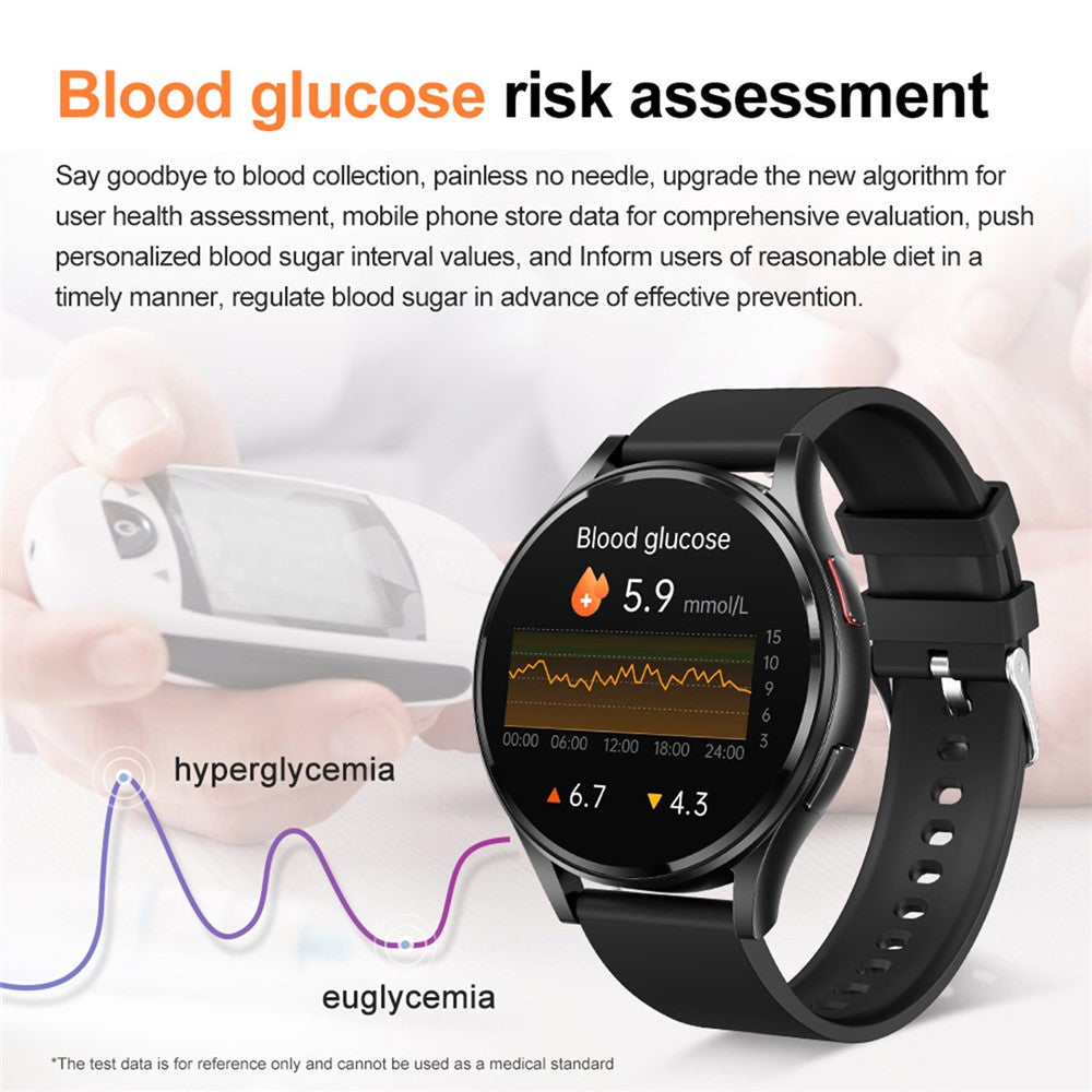GE30 1.43 Inch AMOLED Screen Smart Watch ECG Heart Rate Monitor Bluetooth-compatible Calling Wristwatch