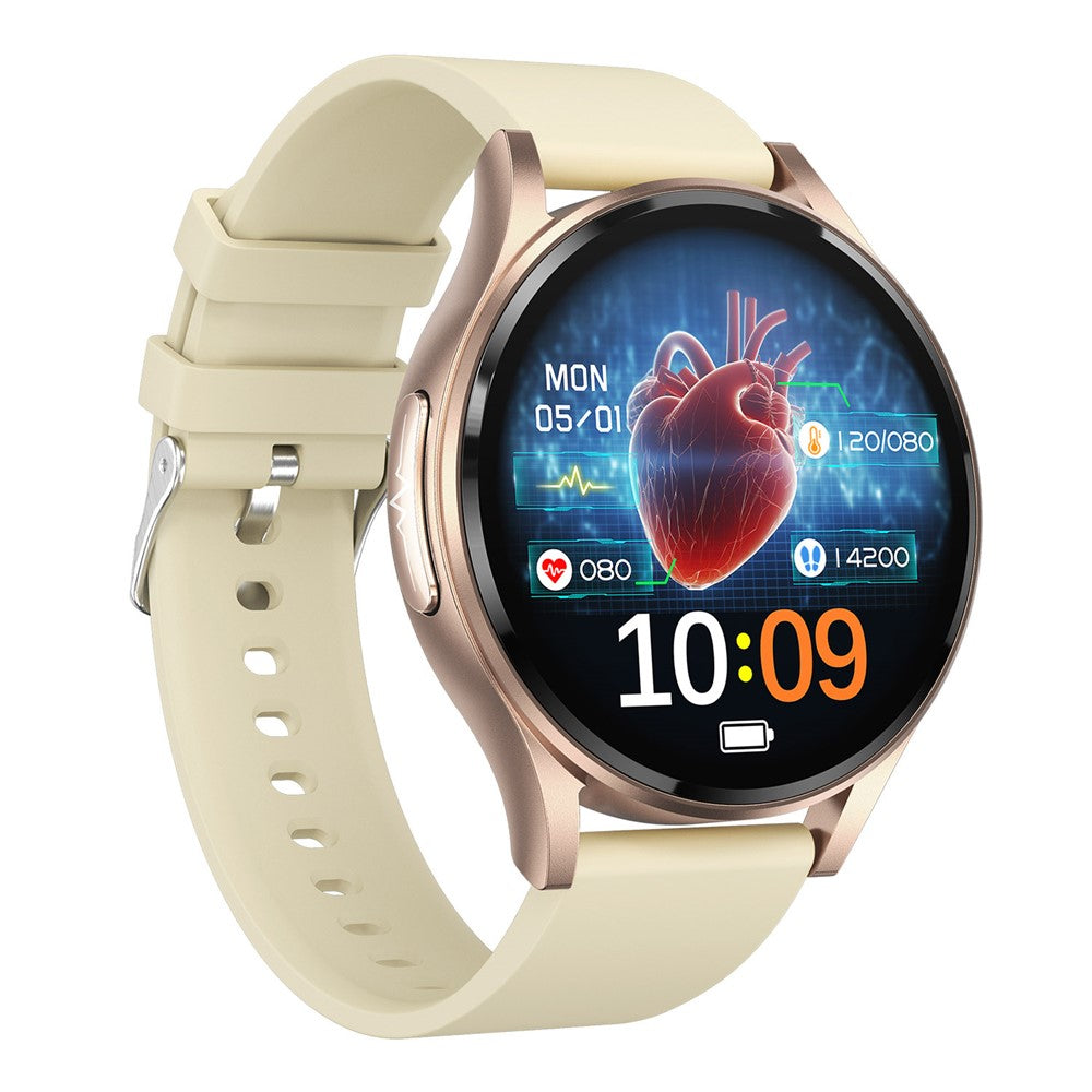 GE30 1.43 Inch AMOLED Screen Smart Watch ECG Heart Rate Monitor Bluetooth-compatible Calling Wristwatch