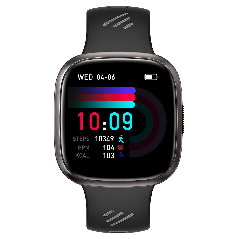 HT31 1.72 Inch IPS Screen Bluetooth-compatible Calling Smart Watch Health Monitor with UV Flashlight