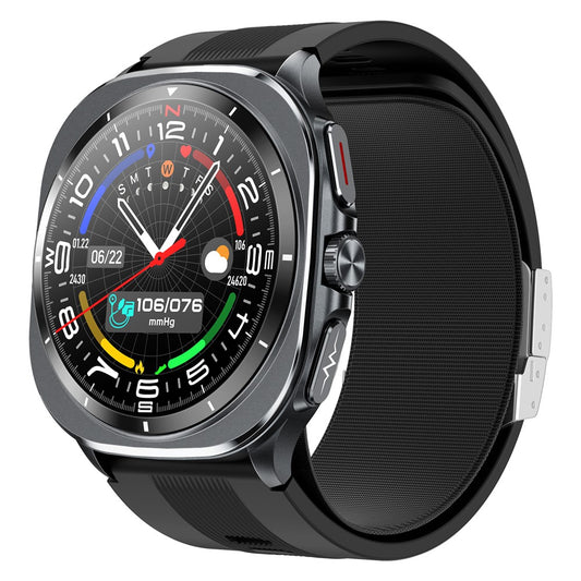 TK65 1.43 Inch ECG Blood Pressure Monitor Bluetooth-compatible Call Smart Watch Support NFC Access Control
