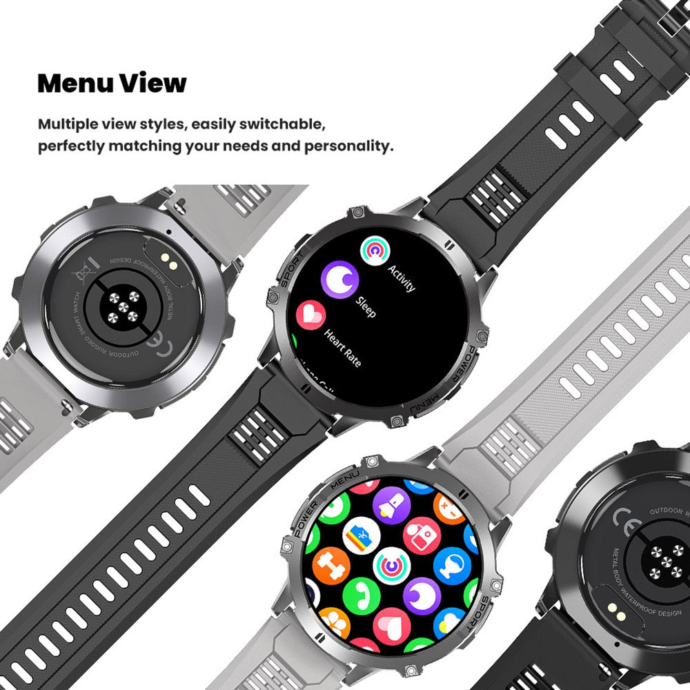 X3 Smart Watch Bluetooth-compatible Calling Heart Rate Blood Pressure Blood Oxygen Monitoring HD Large Screen Sport Watch