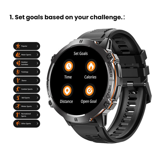 X3 Smart Watch Bluetooth-compatible Calling Heart Rate Blood Pressure Blood Oxygen Monitoring HD Large Screen Sport Watch