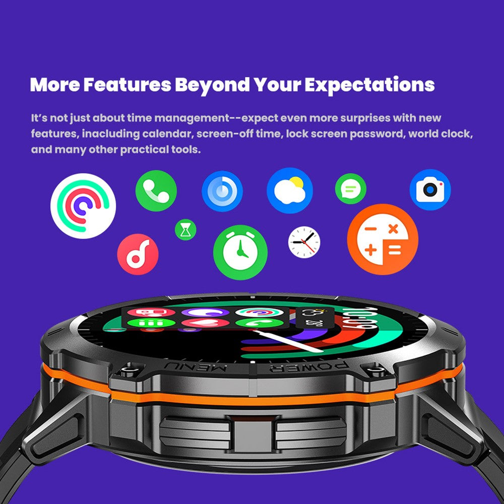 X3 Smart Watch Bluetooth-compatible Calling Heart Rate Blood Pressure Blood Oxygen Monitoring HD Large Screen Sport Watch