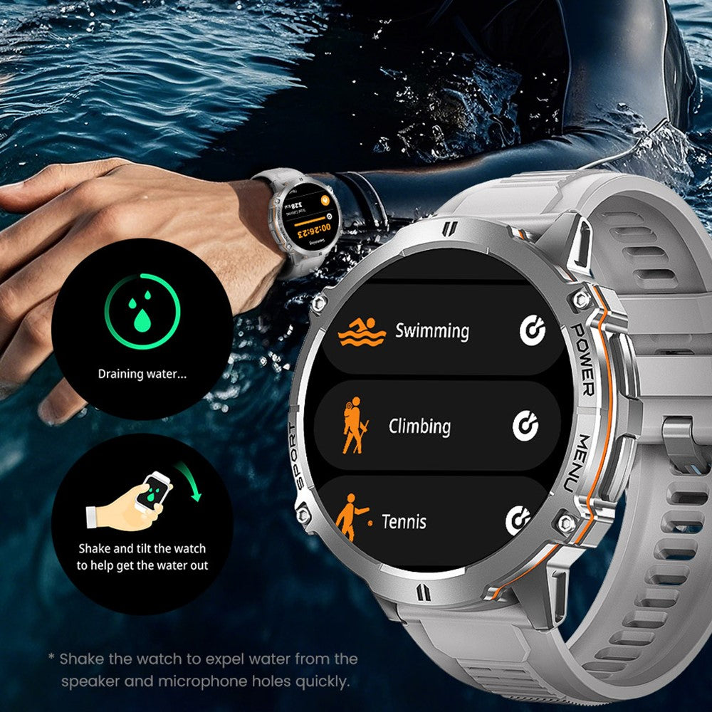 X3 Smart Watch Bluetooth-compatible Calling Heart Rate Blood Pressure Blood Oxygen Monitoring HD Large Screen Sport Watch