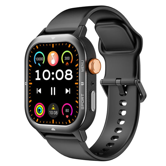 C30 Multifunction Smart Watch 1.95 Inch Large Screen 1ATM Waterproof Pedometer for Men Women Fitness Tracker