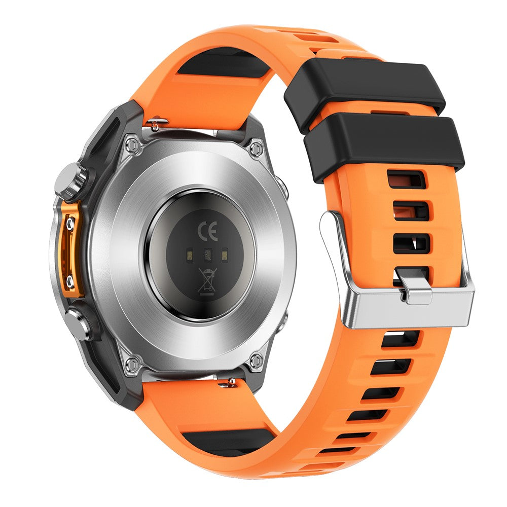 HD300 Silicone Strap Smart Watch Bluetooth-compatible Call Wireless Charging Heart Rate Blood Pressure 3ATM Waterproof Watch