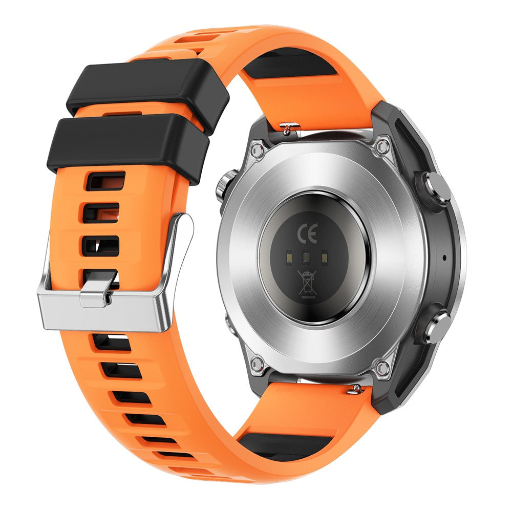 HD300 Silicone Strap Smart Watch Bluetooth-compatible Call Wireless Charging Heart Rate Blood Pressure 3ATM Waterproof Watch