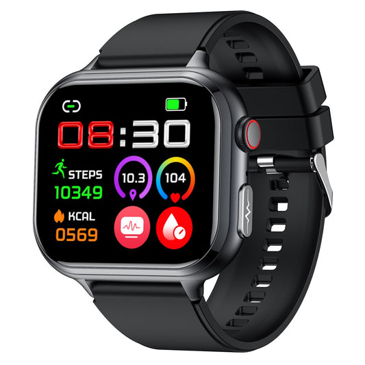 TK17 Silicone Strap 1.91 Inch Smart Watch Bluetooth-compatible Call ECG Health Monitor Waterproof Sports Pedometer Watch