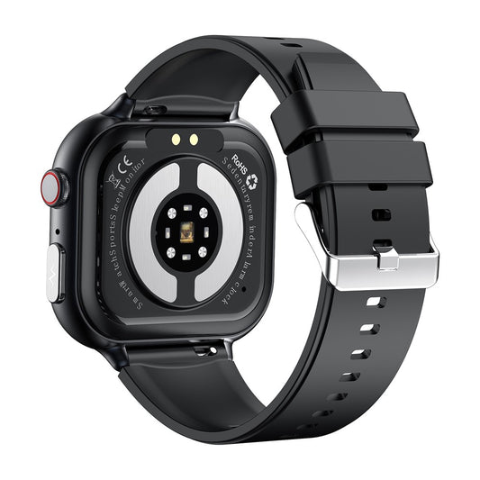 TK17 Silicone Strap 1.91 Inch Smart Watch Bluetooth-compatible Call ECG Health Monitor Waterproof Sports Pedometer Watch