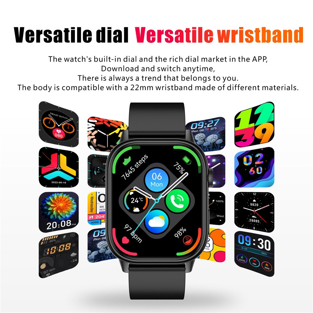 QX17 GPS Smartwatch Heart Rate Blood Oxygen Sleep Monitor Waterproof Calling Sports Watch