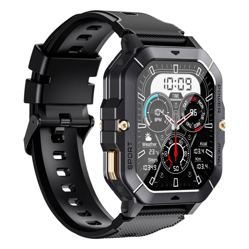 C28 2.02 Inch TFT Screen Outdoor Multifunction Sports Tracker Heart Rate Monitoring Smart Watch