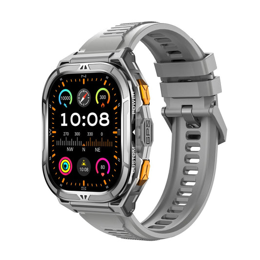 X5 GPS Sports Watch 1.96 Inch AMOLED Screen Heart Rate Monitor 5 ATM Waterproof Smart Watch