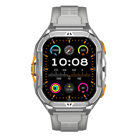 X5 GPS Sports Watch 1.96 Inch AMOLED Screen Heart Rate Monitor 5 ATM Waterproof Smart Watch