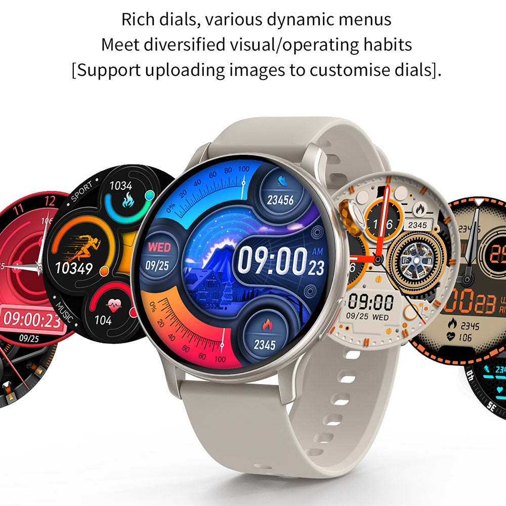 CY26 Waterproof Smart Watch 1.43 Inch AMOLED Screen Bluetooth-Compatible Call NFC Sports Tracker for Android iOS
