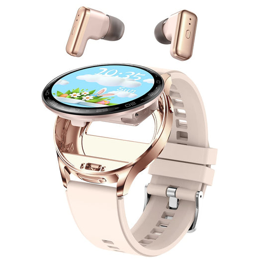 T97 2 in 1 Smart Watch with Wireless Earbuds Bluetooth-Compatible Call Health Monitoring Sports Waterproof Watch