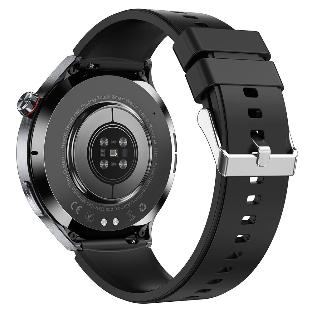 ET475 1.73 Inch AMOLED Screen Smart Watch ECG Health Monitor Bluetooth-Compatible Calling Watch, Silicone Strap