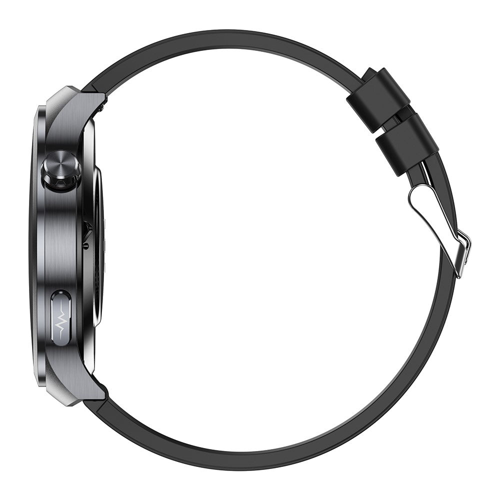 ET475 1.73 Inch AMOLED Screen Smart Watch ECG Health Monitor Bluetooth-Compatible Calling Watch, Silicone Strap