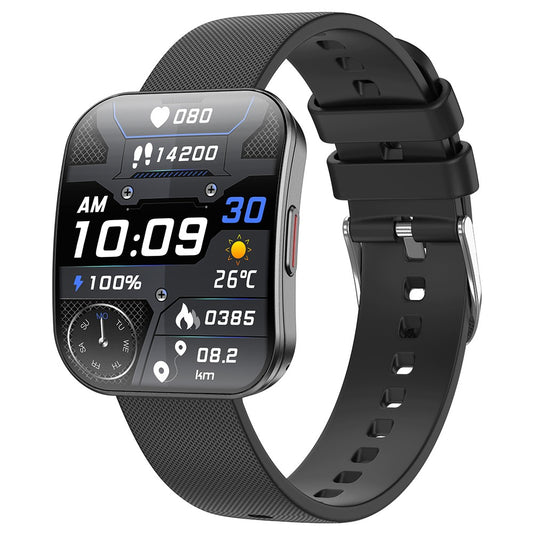 U17 1.85 Inch AMOLED Curved Screen Smart Watch Bluetooth-Compatible Calling Fitness Tracker