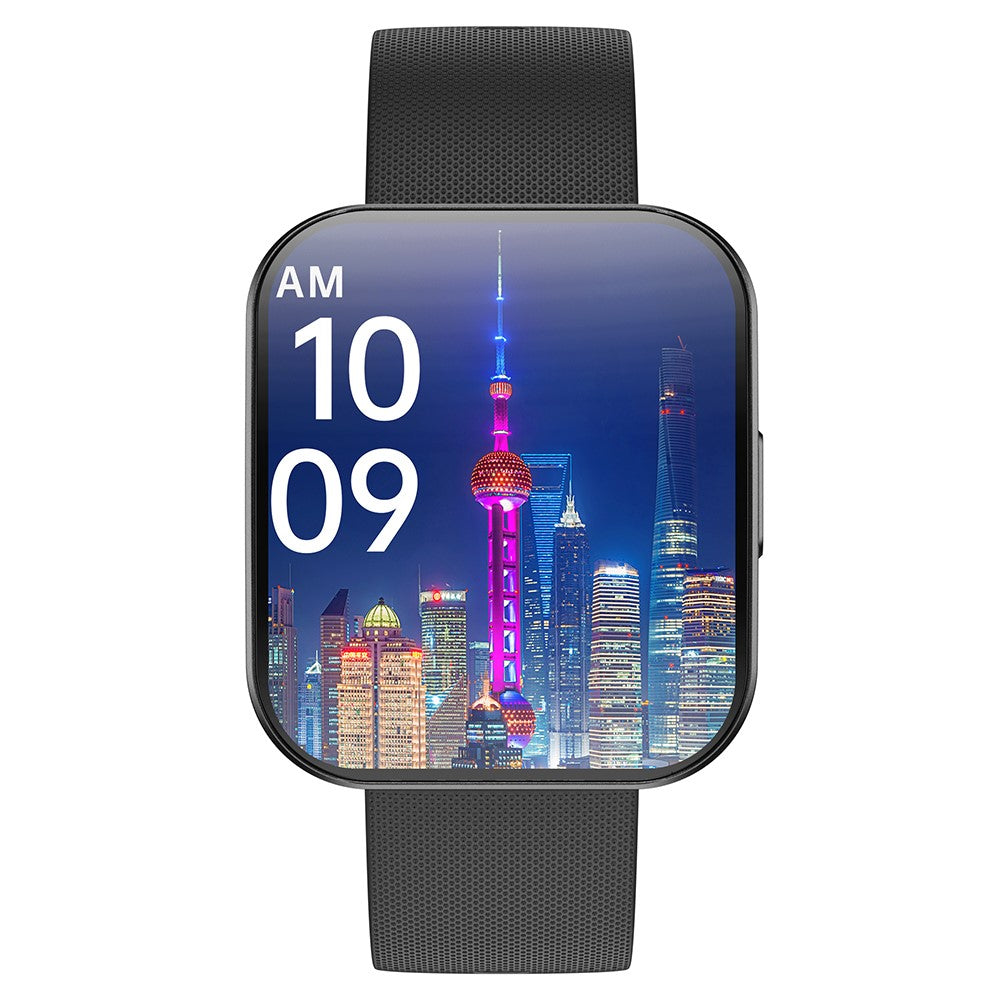 U17 1.85 Inch AMOLED Curved Screen Smart Watch Bluetooth-compatible Calling Fitness Tracker