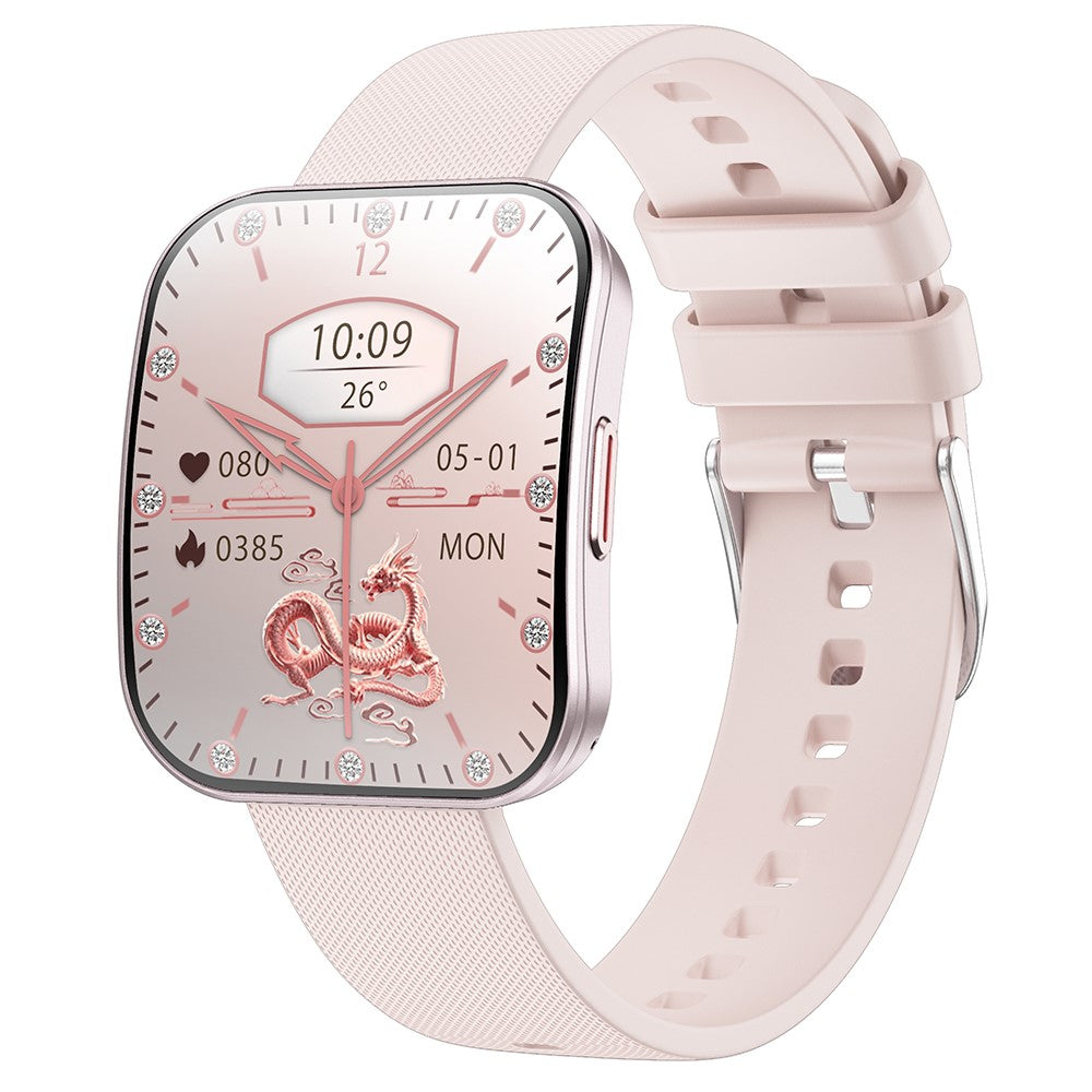 U17 1.85 Inch AMOLED Curved Screen Smart Watch Bluetooth-Compatible Calling Fitness Tracker