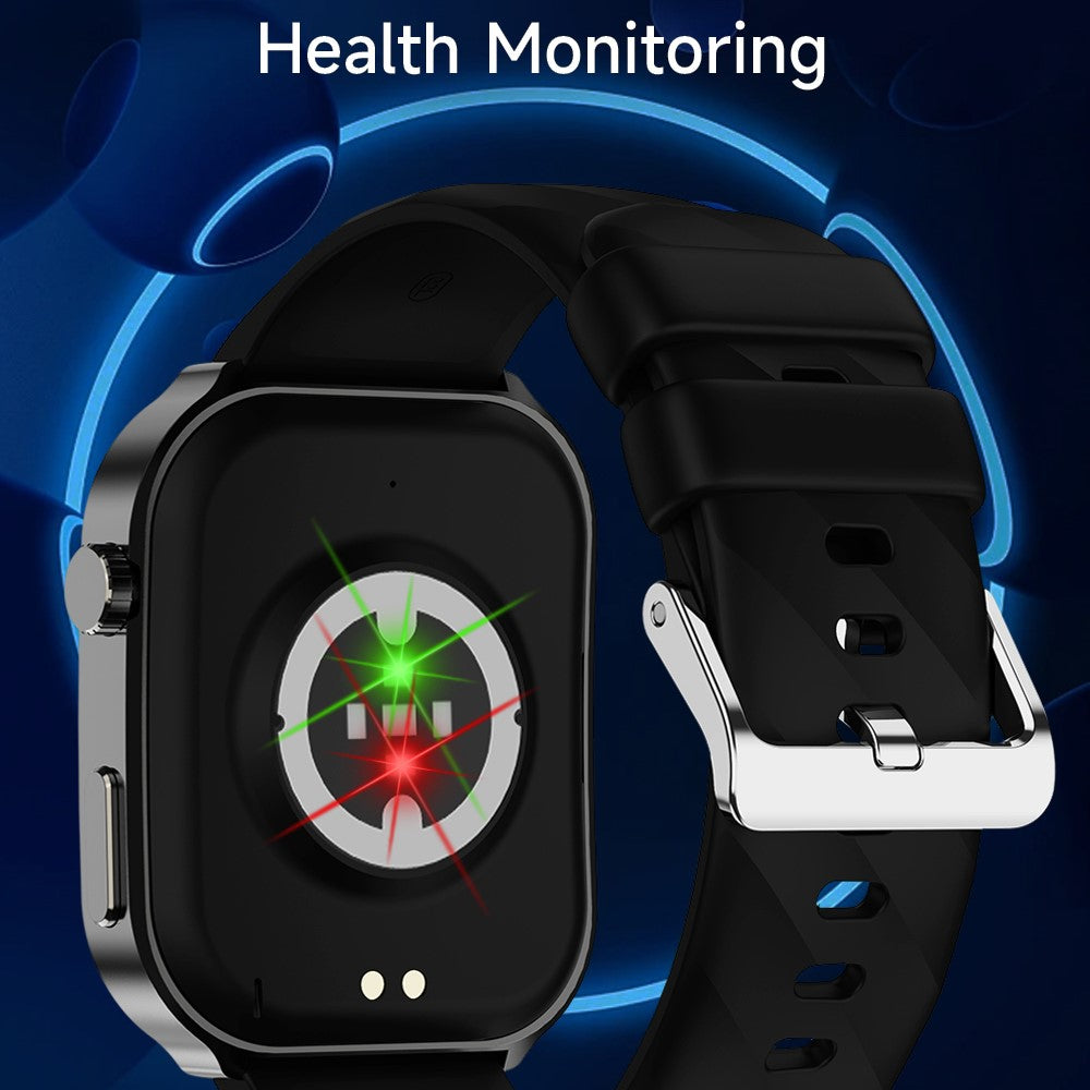 U13 2.2 Inch Curved Screen Bluetooth-Compatible Calling Heart Rate Monitor Sports Smart Watch