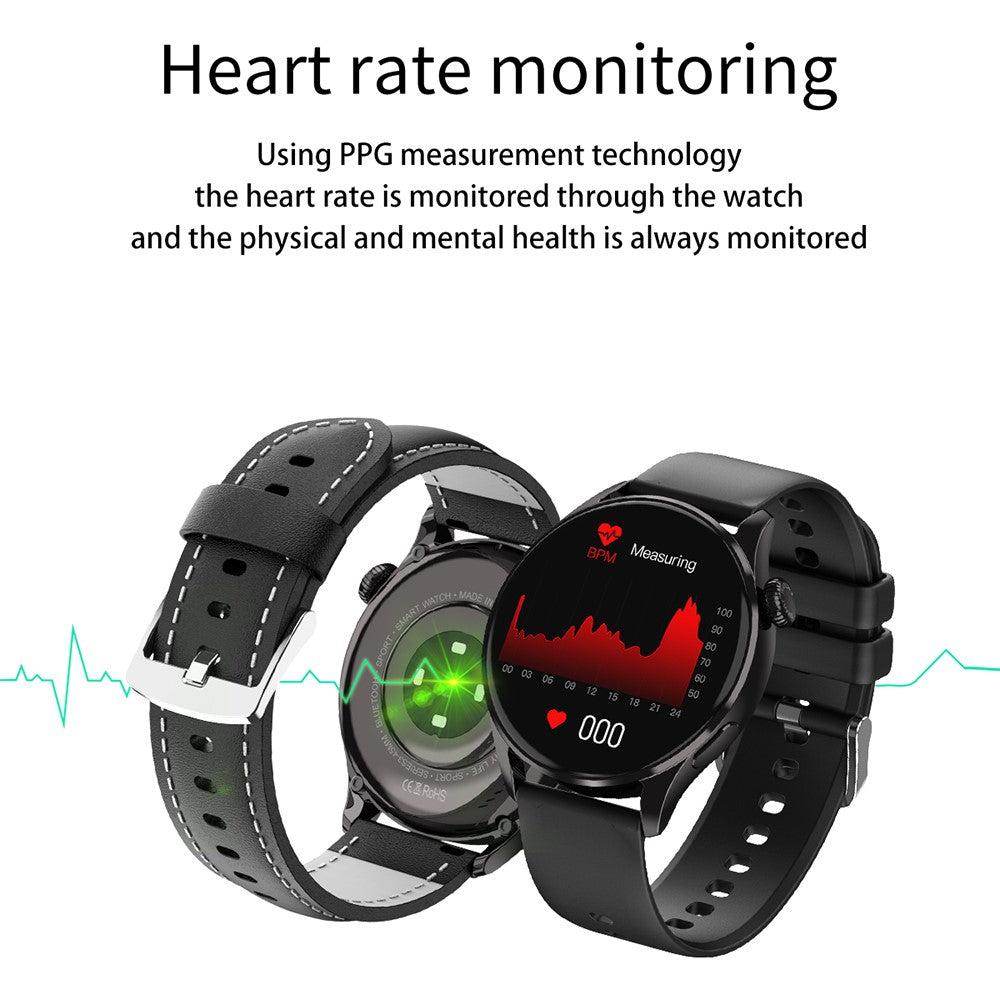 CY32 1.39 Inch Round Screen Smart Watch Heart Rate Health Monitoring IP67 Waterproof Sports Tracker