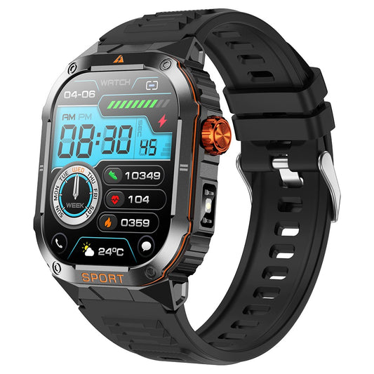 D16 Smart Watch Multifunctional Bluetooth-Compatible Calling Waterproof Pedometer Fitness Tracker for Men