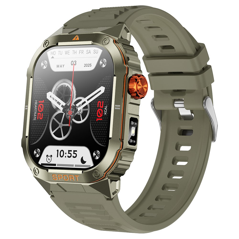 D16 Smart Watch Multifunctional Bluetooth-Compatible Calling Waterproof Pedometer Fitness Tracker for Men