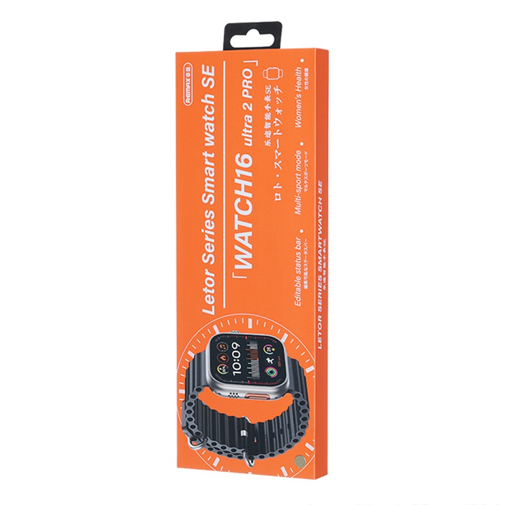 REMAX WATCH16 Letor Smart Watch SE Ultra 2 PRO BT Calling IP67 Waterproof Health Monitoring Watch