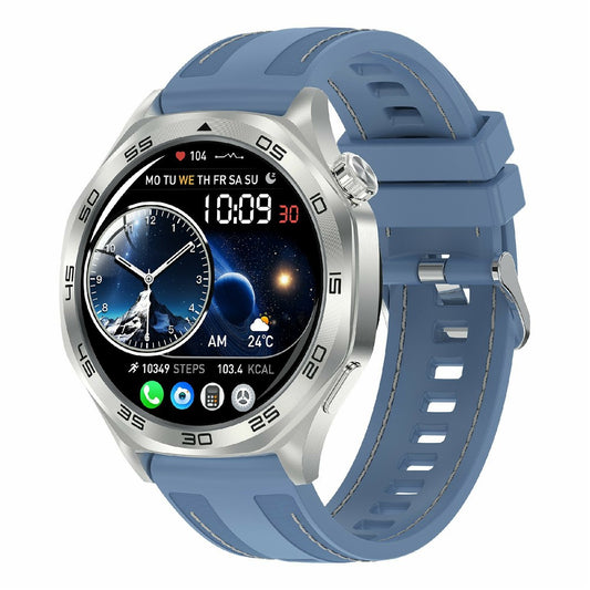 AK83 TPU+Nylon Strap Smart Watch Bluetooth-Compatible Call Heart Rate Blood Pressure Monitor Sports Watch