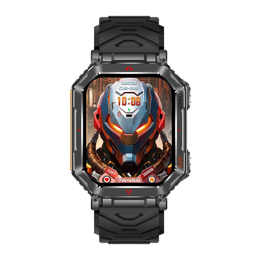 KR92 Smart Watch Bluetooth-Compatible Calling GPS Waterproof Chat GPT Voice Assistant Outdoor Sports Watch