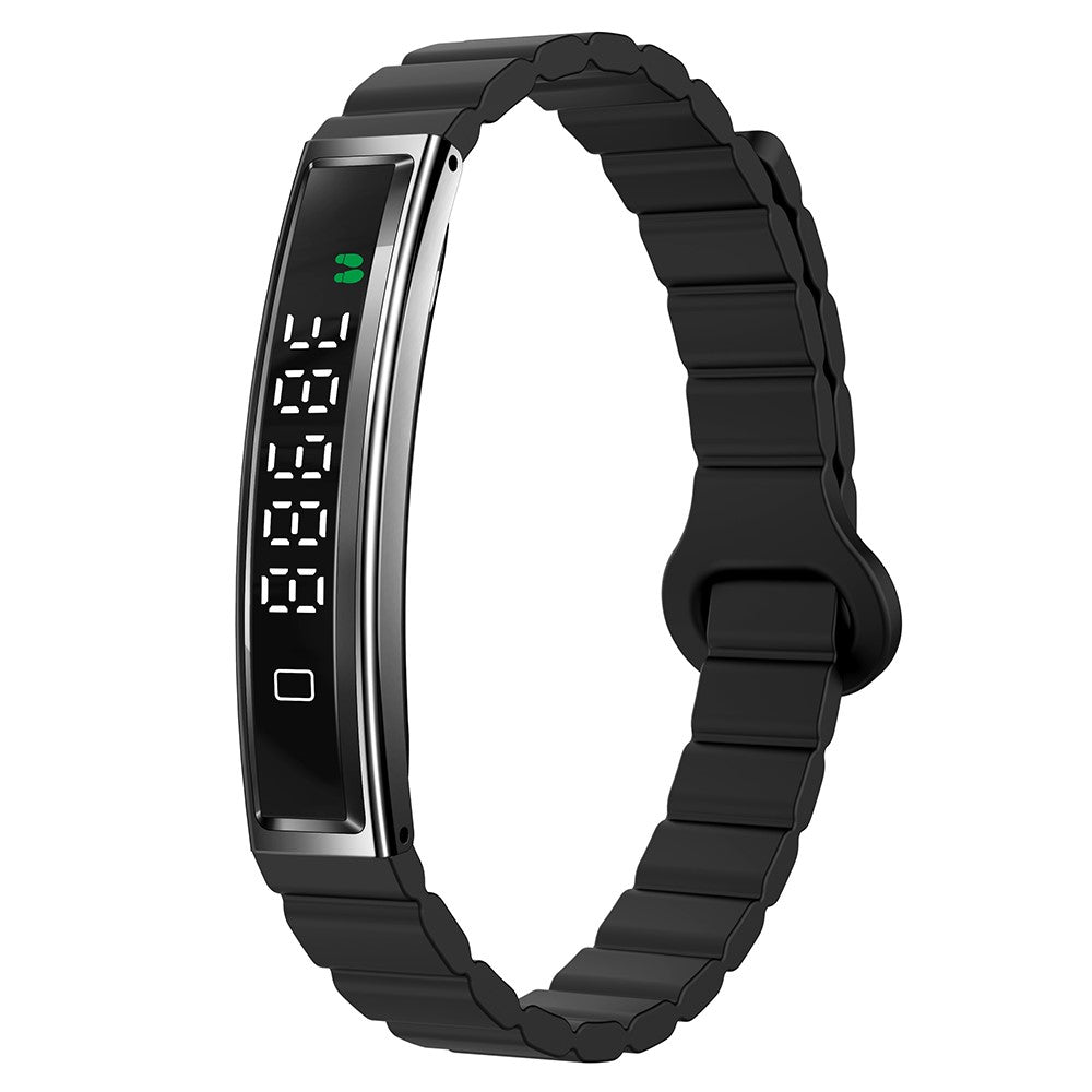 B3 Waterproof Slim Bracelet Smart Wristband for Women Health Monitor Fitness Tracker, Silicone Strap