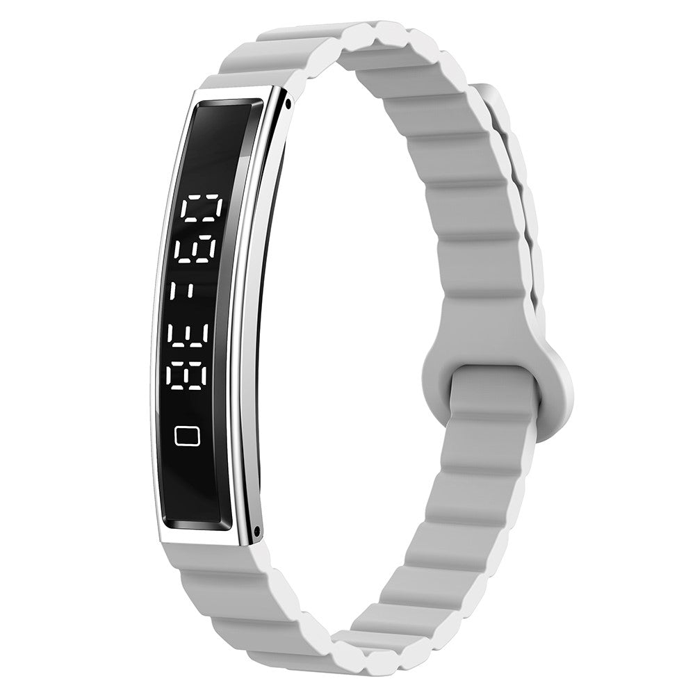 B3 Waterproof Slim Bracelet Smart Wristband for Women Health Monitor Fitness Tracker, Silicone Strap