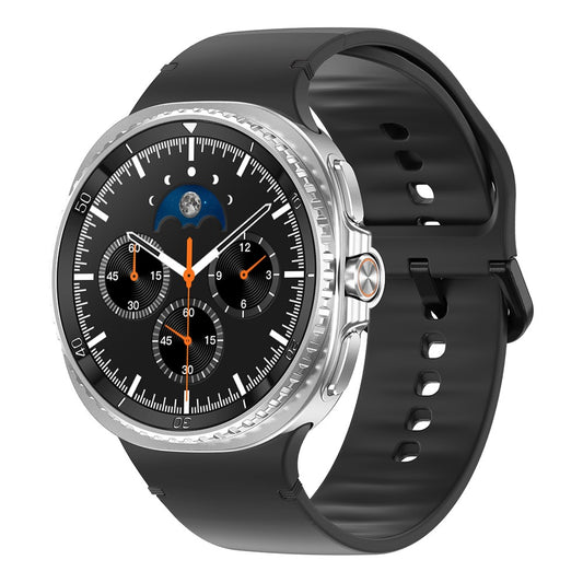 HD8C Smart Watch Rotating Bezel Metal Case 3ATM Waterproof WeChat Pay Sports Fitness Tracker Watch