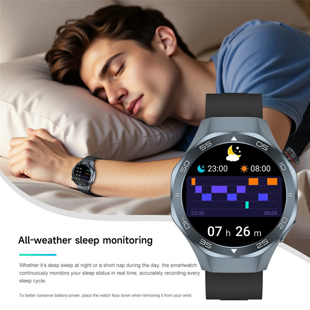 C10 1.53 Inch Smart Watch GPS Tracking Health Monitoring Bluetooth-compatible Calling Fitness Watch