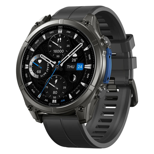 ZEBLAZE Vibe 8 1.43 Inch Smart Watch Health Monitoring Bluetooth-compatible Calling Outdoor Sports Watch with Flashlight