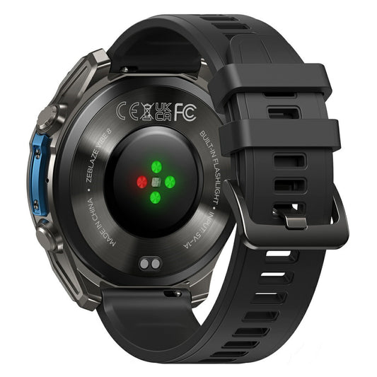 ZEBLAZE Vibe 8 1.43 Inch Smart Watch Health Monitoring Bluetooth-compatible Calling Outdoor Sports Watch with Flashlight