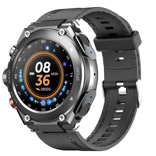 LEMFO T92 2-in-1 Smart Watch TWS Bluetooth-compatible 5.0 Earphone Face Heart Rate Blood Pressure Monitor Sports Watch