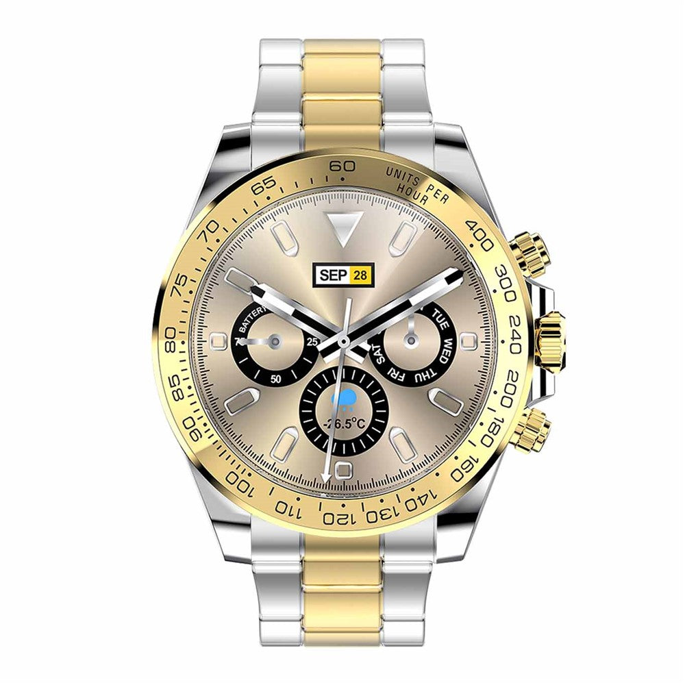 AW13 1.3inch Display IP68 Waterproof Business Bracelet Heart Rate Monitoring Smart Watch