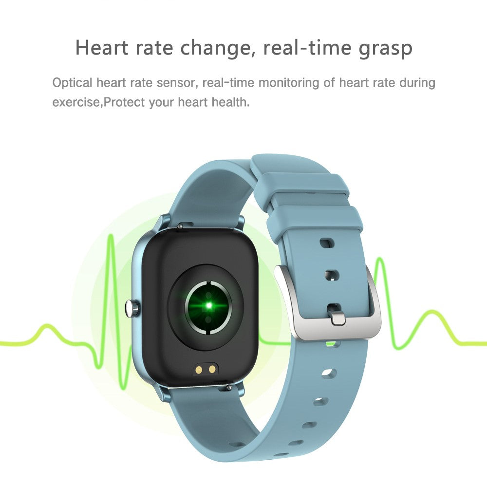 LEMONDA SMART P8SE 1.4 inch Full Touch Smart Watch IP67 Waterproof Sports Bracelet with Message Reminder Sleep/Heart Rate Monitoring