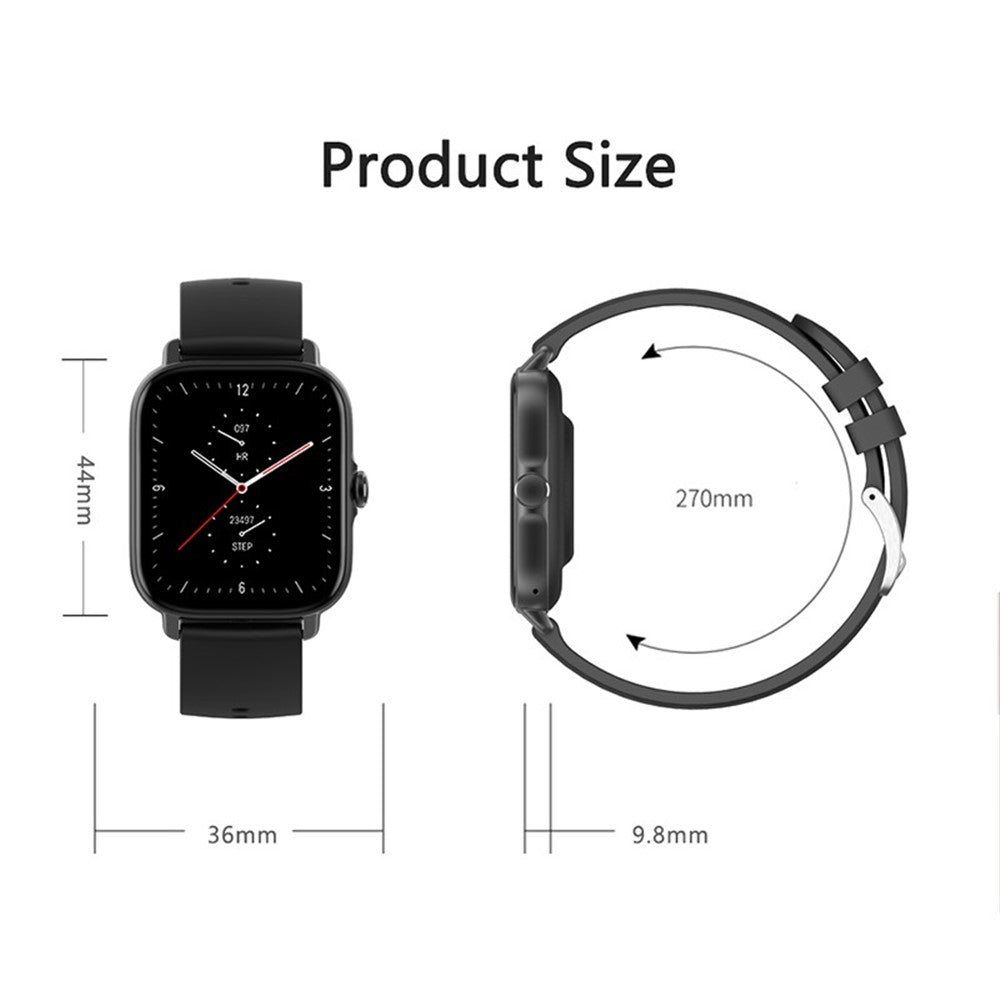 GT21 1.75 inch HD Screen Smart Watch Bluetooth-compatible Call IP67 Waterproof Sports Bracelet GPS Fitness Tracker with Heart Rate Blood Oxygen ECG Monitoring