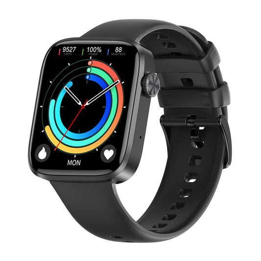 DT101 1.9 inch Screen Smart Watch Multi-Sport Mode Bracelet with ECG / NFC Function Support Bluetooth-compatible Call / Wireless Charging (Silicone Strap)