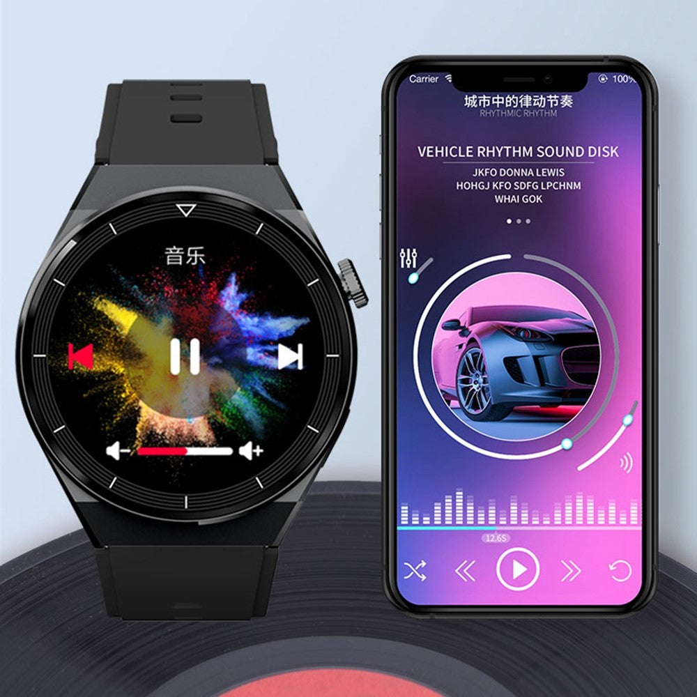 GT3MAX 1.39 inch IPS Smart Bracelet Bluetooth-compatible Call Health Watch with Heart Rate / ECG Monitoring / NFC
