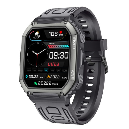 K6 1.8 inch IPS Smart Watch Bluetooth-compatible Calling IP67 Waterproof Sports Bracelet Health Watch with Blood Pressure / Oxygen / Heart Rate / Sleep Monitoring